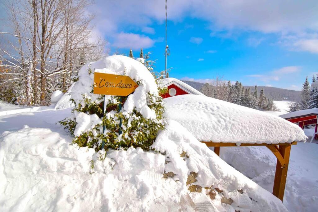 Domaine Du Lac Provost - Mariage & Lac A L'Epaule Villa Saint-Donat-de-Montcalm Exterior photo